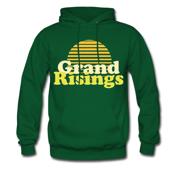 Grand Risings Hoodie - forest green