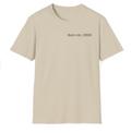 Rare est. 2026 T-Shirt | Minimal Chest Text Tee
