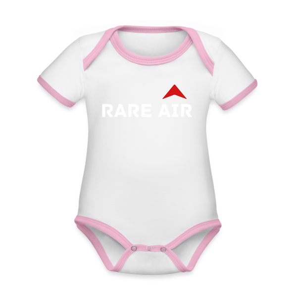 RARE AIR Baby Onesie - white/pink