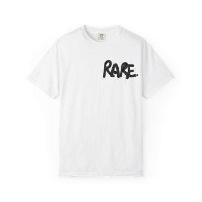 RARE Script Logo T-shirt | Minimal Graphic Tee