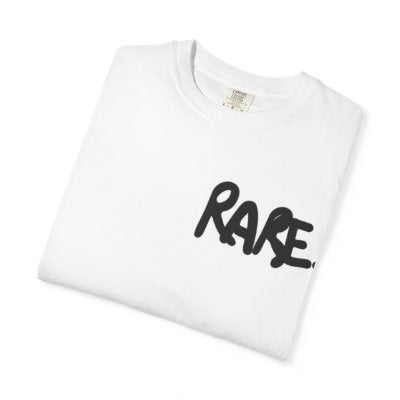 RARE Script Logo T-shirt | Minimal Graphic Tee