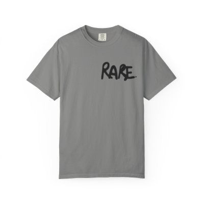 RARE Script Logo T-shirt | Minimal Graphic Tee