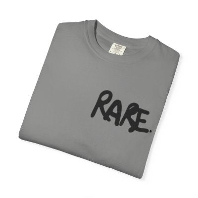 RARE Script Logo T-shirt | Minimal Graphic Tee