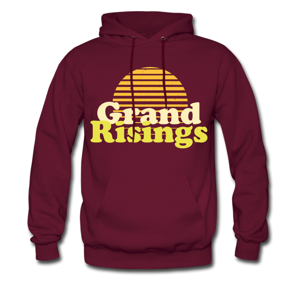 Grand Risings Hoodie - burgundy