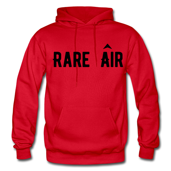 R A R E A I R Above It All Hoodie - red