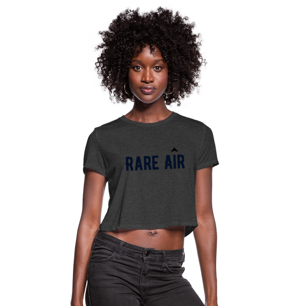 Rare Air Women's Cropped T-Shirt - deep heather